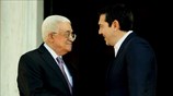 Η συνάντηση του Πρωθυπουργού Αλ. Τσίπρα με τον Παλαιστίνιο πρόεδρο Μ. Αμπάς