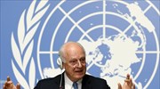 Ειρηνευτικές συνομιλίες για τη Συρία επιδιώκει ο απεσταλμένος του ΟΗΕ