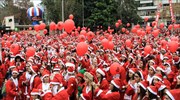 Χιλιάδες Άγιοι Βασίληδες για καλό σκοπό στους δρόμους των Χανίων
