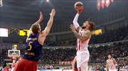 Euroleague: Ο Ολυμπιακός υπέταξε την Μπαρτσελόνα στην πρεμιέρα του Top-16