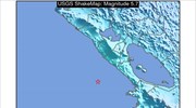 Σεισμός 5,7 Ρίχτερ ανοικτά της Νικαράγουα