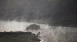 Κρύο χειμωνιάτικο πρωινό στην Ινδία
