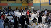 Πάνω από 500 πολίτες στο πρωτοχρονιάτικο γεύμα αλληλεγγύης του δήμου Αθηναίων