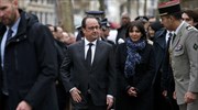 Εκδηλώσεις στη μνήμη των θυμάτων του Charlie Hebdo παρουσία Ολάντ
