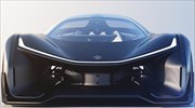 Φουτουριστικό ηλεκτρικό αυτοκίνητο αγώνων από την Faraday Future