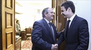 Κυρ. Μητσοτάκης: Σε πολύ καλό κλίμα η συνάντηση με τον Κ. Καραμανλή