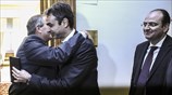 Συνάντηση του Κώστα Καραμανλή με τον Κυριάκο Μητσοτάκη