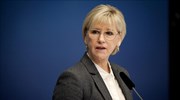 Ανεπιθύμητη κηρύχθηκε στο Ισραήλ η υπουργός Εξωτερικών της Σουηδίας