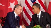 Oμπάμα και Ερντογάν δεσμεύονται να ενισχύσουν τη συνεργασία ενάντια στο I.K.