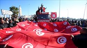 Διαδήλωση εκατοντάδων αστυνομικών στην Τυνησία