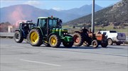 Κλειστή από αγρότες η Εθνική οδός στα διόδια της Νεστάνης