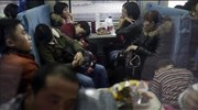 Κίνα: Μαζική μετακίνηση πληθυσμού λόγω των εορτασμών για το Νέο Έτος
