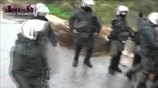 Επεισόδια σε διαμαρτυρία κατά της κατασκευής hotspot στην Κω
