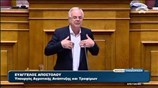Β. Αποστόλου: Δεν μπορώ να εξηγήσω την αντίδραση των αγροτών