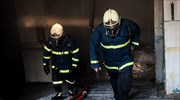 Πυρκαγιά σε βιοτεχνία στη Μεταμόρφωση