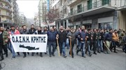 Έξω από το υπ. Αγροτικής Ανάπτυξης οι αγρότες από την Κρήτη