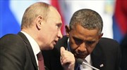 Τηλεφωνική επικοινωνία Ομπάμα - Πούτιν για τη Συρία
