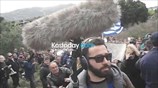 Επεισόδια στην Κω στο συλλαλητήριο κατά του hotspot