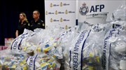 Φορτίο μεθαμφεταμίνης αξίας 890 εκατ. δολ. κατέσχεσαν οι αρχές της Αυστραλίας