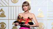 Grammy: Τέιλορ Σουίφτ, Εντ Σίραν και Κέντρικ Λαμάρ οι μεγάλοι νικητές