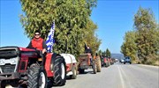 Τους αποκλεισμούς στην εθνική οδό συνεχίζουν οι αγρότες της δυτικής Ελλάδας