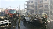 Συρία: Τουλάχιστον 46 νεκροί από τη διπλή επίθεση στην Χομς