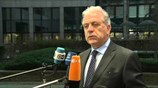 Δήλωση του Δ. Αβραμόπουλου κατά την άφιξή του στο Συμβούλιο των υπουργών Εσωτερικών της Ε.Ε.