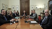Κοινή στάση στη Σύσκεψη των Πολιτικών Αρχηγών αποφάσισαν Ν.Δ., ΠΑΣΟΚ και Ποτάμι