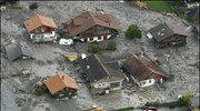 Δύο νεκροί από τις πλημμύρες στην Ελβετία