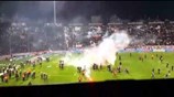 Επεισόδια στον αγώνα Ολυμπιακός - ΠΑΟΚ