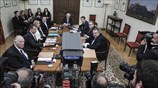 Συμβούλιο των πολιτικών αρχηγών στο Προεδρικό Μέγαρο