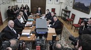 Συμβούλιο των πολιτικών αρχηγών στο Προεδρικό Μέγαρο