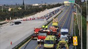 Σφοδρή σύγκρουση οχημάτων στο ύψος της Αρχαίας Κορίνθου, στην Αθηνών - Πατρών