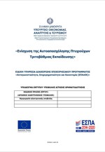 Υπόδειγμα Εντύπου Υποβολής Αίτησης Χρηματοδότησης