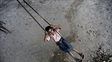 Αυτοσχέδια παιδική χαρά στο Νέο Δελχί