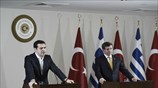 Κοινή συνέντευξη Τύπου των Αλέξη Τσίπρα και Αχμέτ Νταβούτογλου