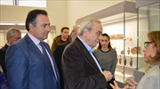Επίσκεψη Α. Μπαλτά στην Αρχαιολογική Συλλογή, τον θολωτό τάφο και το αρχαίο θέατρο Αχαρνών