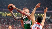 Euroleague: Ήττα στο Βελιγράδι ο Παναθηναϊκός από τον Ερυθρό Αστέρα (67-69)