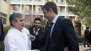 Επίσκεψη Κυρ. Μητσοτάκη στο νοσοκομείο «Γ. Γεννηματάς»