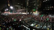 Διαδηλώσεις στη Βραζιλία με αίτημα την παραίτηση της Ρουσέφ