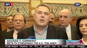 Δηλώσεις του Π. Καμμένου μετά τη συνεδρίαση της Κ.Ο. των Ανεξάρτητων Ελλήνων