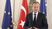 Τουσκ: Η εφαρμογή της συμφωνίας αρχίζει κιόλας από την 20ή Μαρτίου