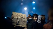 Ειδομένη: Ένταση κατά τη διάρκεια διαμαρτυρίας προσφύγων