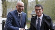 Συνάντηση των πρωθυπουργών Γαλλίας - Βελγίου το απόγευμα