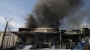 Φωτιά σε βιομηχανία χρωμάτων στον Ασπρόπυργο