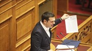 Τρεις πολιτικές πρωτοβουλίες κατά υποθέσεων διαφθοράς ανακοίνωσε ο Αλ. Τσίπρας