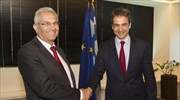 Κυπριακό - οικονομία στη συνάντηση Κυρ. Μητσοτάκη - Α. Κυπριανού