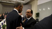 Oμπάμα και Ολάντ συζήτησαν για την ενίσχυση της συνεργασίας κατά της τρομοκρατίας