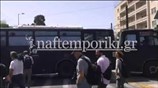 Διαδήλωση λιμενεργατών ενάντια στην ιδιωτικοποίηση των λιμανιών