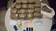 Είχαν στα σπίτια τους 23 κιλά ακατέργαστης κάνναβης
